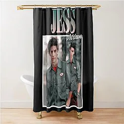 Jess Mariano 90's Vintage Shower Curtain
