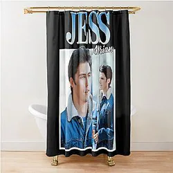 Jess Mariano Vintage Shower Curtain