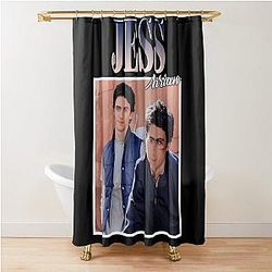 Jess Mariano 90s Vintage Shower Curtain