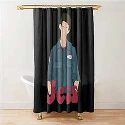 Graphic Jess Mariano Shower Curtain