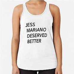 Jess Mariano deserved a better racer back tank top