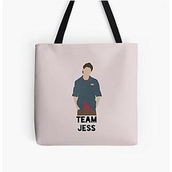 Team Jess - Jess Mariano All Over Print Tote Bag 

becomes:

Team Jess Jess Mariano All Over Print Tote Bag
