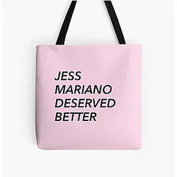 Jess Mariano Deserved Better All Over Print Tote Bag