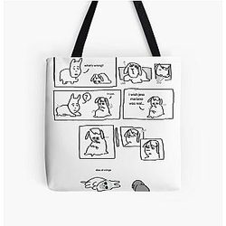 Jess Mariano All Over Print Tote Bag