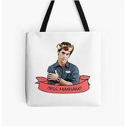 Jess Mariano flower crown tote bag