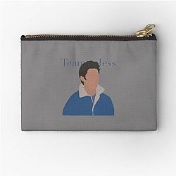Team Jess Mariano Denim Zipper Pouch