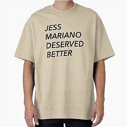 Jess Mariano deserved a better t-shirt.