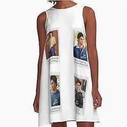 Jess Mariano Sticker Set  T-Shirt A Line Dress
