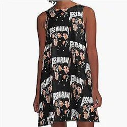 Jess Mariano Signature 90s Vintage Retro Style A-Line Dress