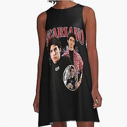 Jess Mariano Signature Vintage Retro Style A-Line Dress