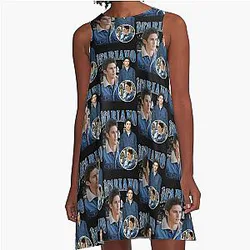 Jess Mariano Signature Vintage Style A-Line Dress