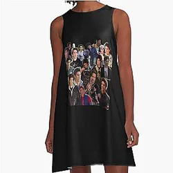 Graphic A-Line Dress Gifts for Jess Mariano Lover