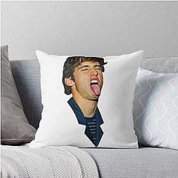 Jess Mariano Throw Pillow