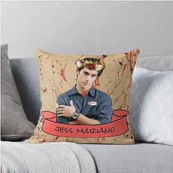Jess Mariano Throw Pillow