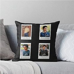 Jess Mariano Sticker Set T-Shirt Throw Pillow