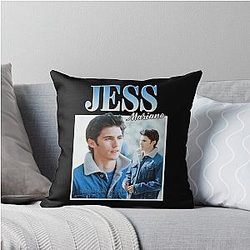Jess Mariano 90's Vintage Essential T-Shirt Pillow