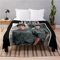 Jess Mariano Vintage Throw Blanket
