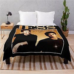 Jess Mariano Signature 90s Vintage Retro Style Throw Blanket