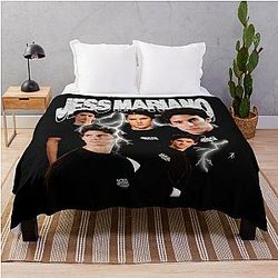 Jess Mariano Signature 90's Vintage Retro Style Throw Blanket