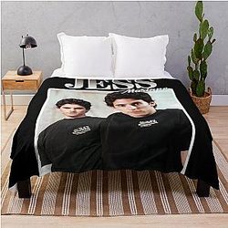 Jess Mariano 90s Vintage Throw Blanket