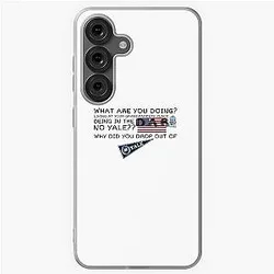 Jess Mariano Quote - Why Did You Drop Out of Yale Samsung Galaxy Soft Case