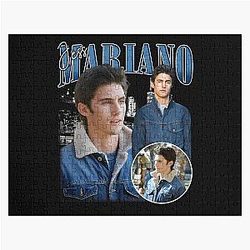 Jess Mariano Signature Vintage Retro Style Jigsaw Puzzle