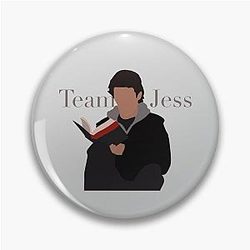Team Jess Mariano Reading Pin