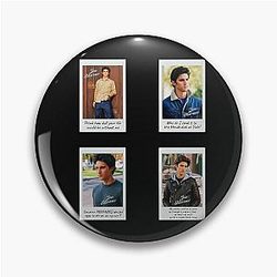 Jess Mariano Sticker Set T-Shirt Pin
