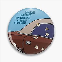 Jess Mariano Deviled Egg Pin