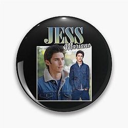 Jess Mariano Signature Vintage Retro Style Pin