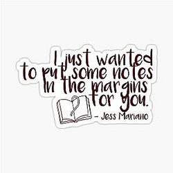 Jensen Ackles Mariano Quotes Sticker