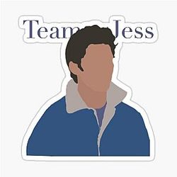 Team Jess Mariano denim sticker