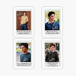Jess Mariano Sticker Set T-Shirt Sticker