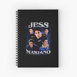 Jess Ian Somerhalder Classic Spiral Notebook