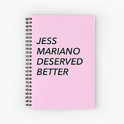Jess Mariano deserved better notebook