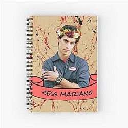 Jess Mariano Spiral Notebook