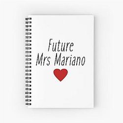 Future Mrs. Jess Mariano Notebook