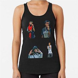JID Sticker Set Racerback Tank Top
