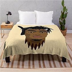 JID Portrait Throw Blanket