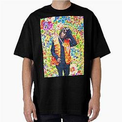 JID portrait artwork oversized T-shirt