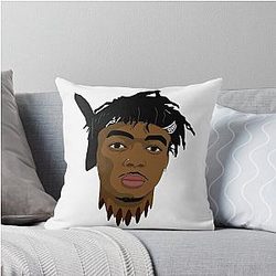 JID Portrait Throw Pillow
