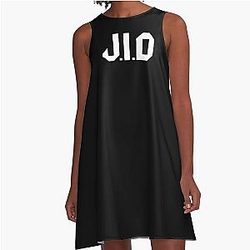 JID Logo A-Line Dress