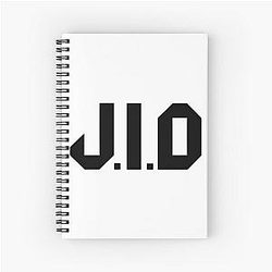 J ID Logo Spiral Notebook
