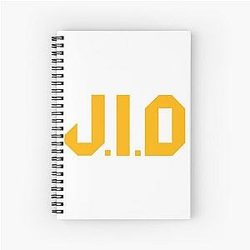 JID Merch Spiral Notebook