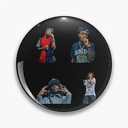JID Sticker Set T Shirt Pin