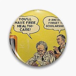 JID - Skegee Comic Book Pin
