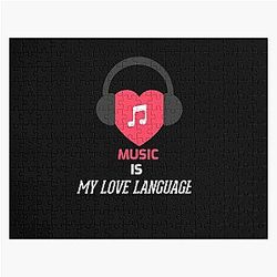 Music is my love language better than Jigsaw Puzzle