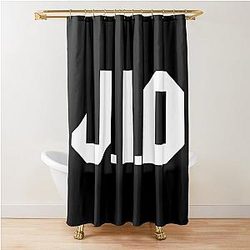 JID Merch JID Logo Shower Curtain