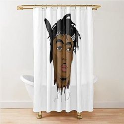 JID Portrait Shower Curtain