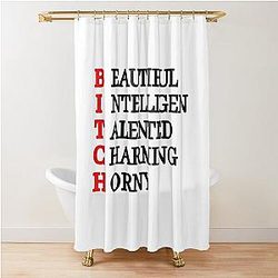 JID KIRK Shower Curtain